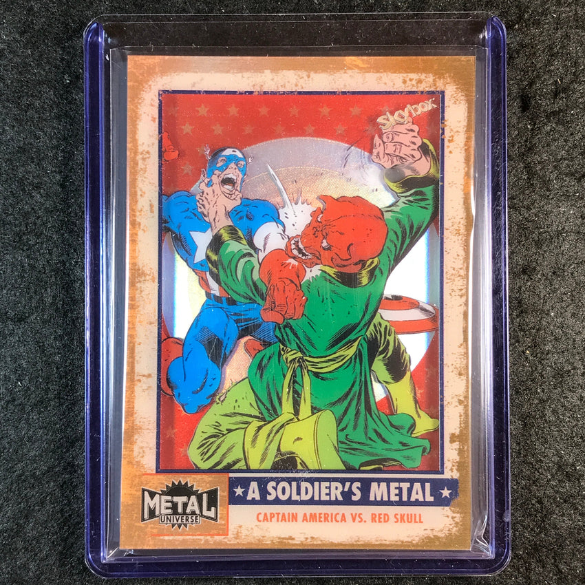 2024 Marvel Metal Universe Avengers RED SKULL A Soldier's Metal #25