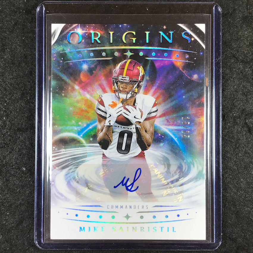 2025 Origins Football MIKE SAINRISTIL Rookie Signatures Auto 15/25
