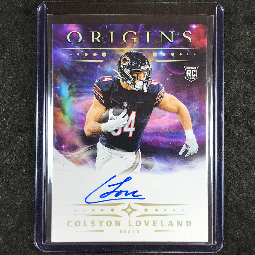 2025 Origins Football COLSTON LOVELAND Rookie Autographs Base #CLO