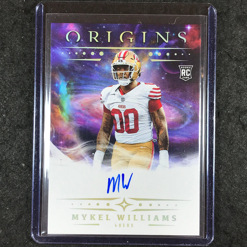 2025 Origins Football MYKEL WILLIAMS Rookie Autographs Base #MWI