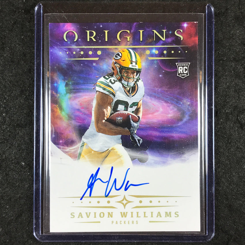 2025 Origins Football SAVION WILLIAMS Rookie Autographs Base #SWI