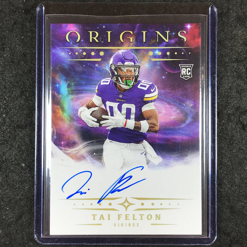 2025 Origins Football TAI FELTON Rookie Autographs Base #TAI