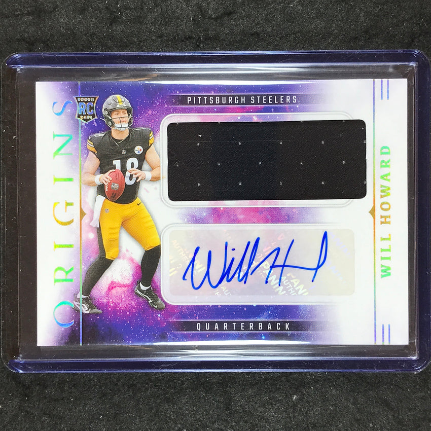 2025 Origins Football WILL HOWARD Rookie Jumbo Jersey Auto Base #WHD