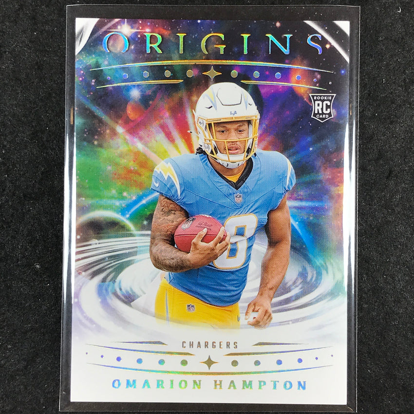 2025 Origins Football OMARION HAMPTON Rookie Base #134