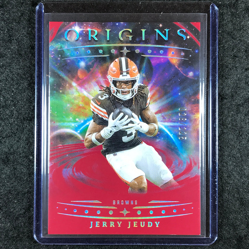 2025 Origins Football JERRY JEUDY Base Red 28/225 #42