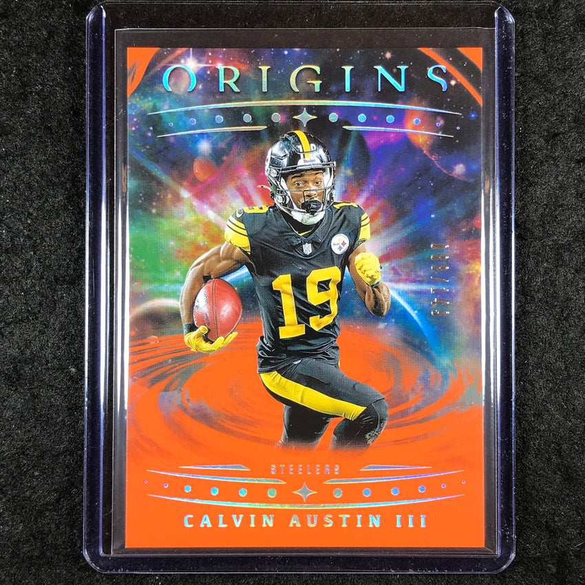 2025 Origins Football CALVIN AUSTIN III Base Orange 88/149 #54