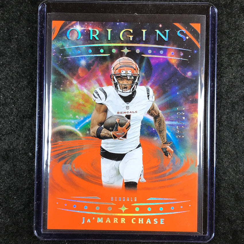 2025 Origins Football JA'MARR CHASE Base Orange 37/149 #99