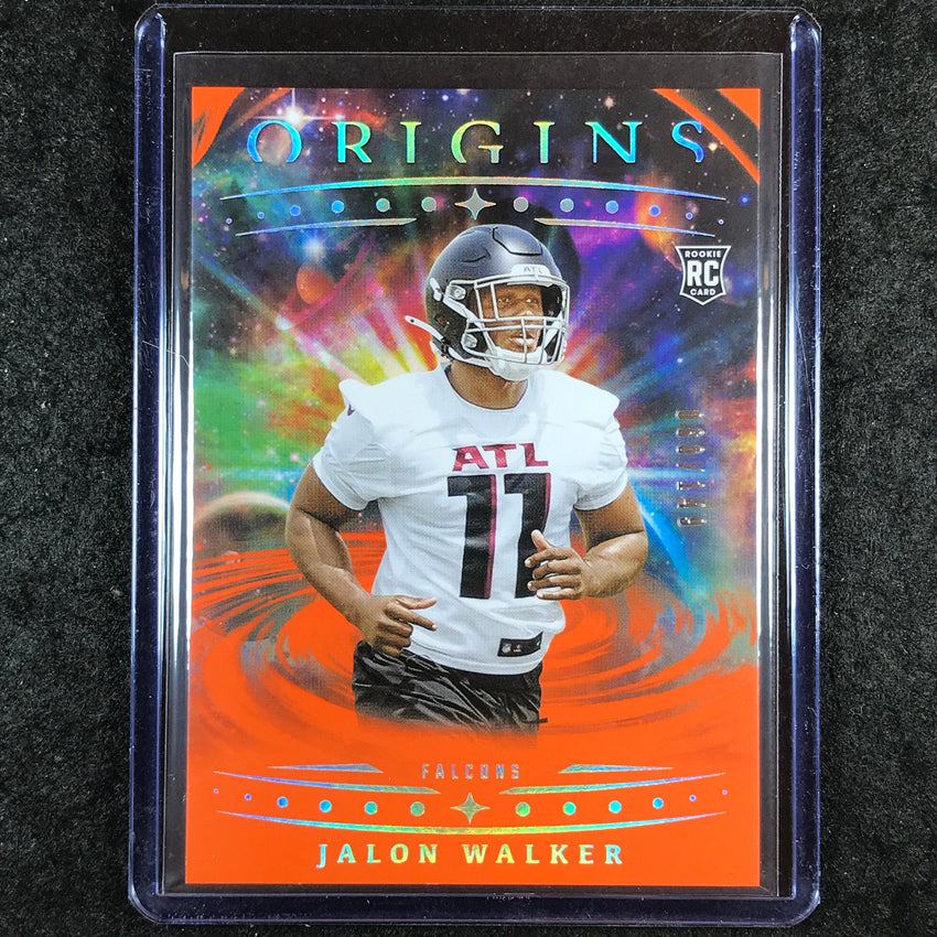 2025 Origins Football JALON WALKER Rookie Base Orange 60/149 #110