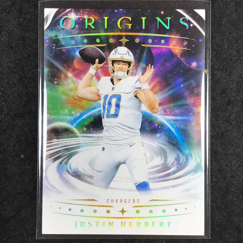 2025 Origins Football JUSTIN HERBERT Base #34
