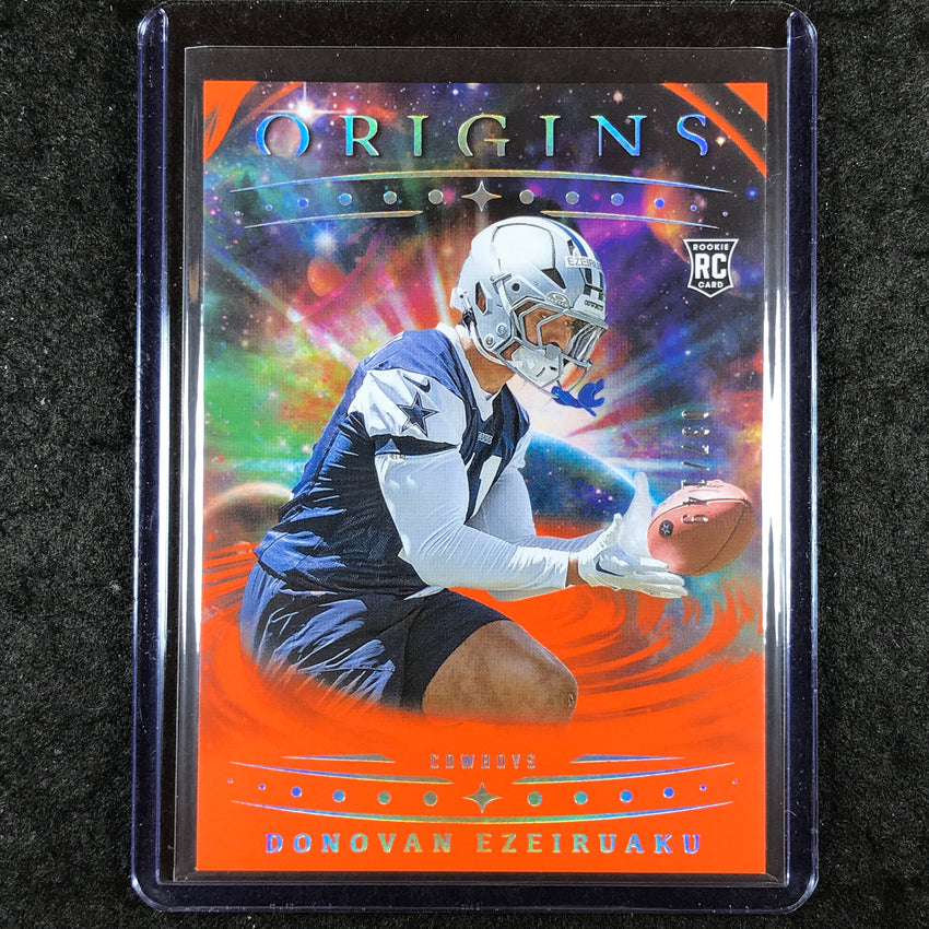 2025 Origins Football DONOVAN EZEIRUAKU Rookie Base Orange 37/149 #150