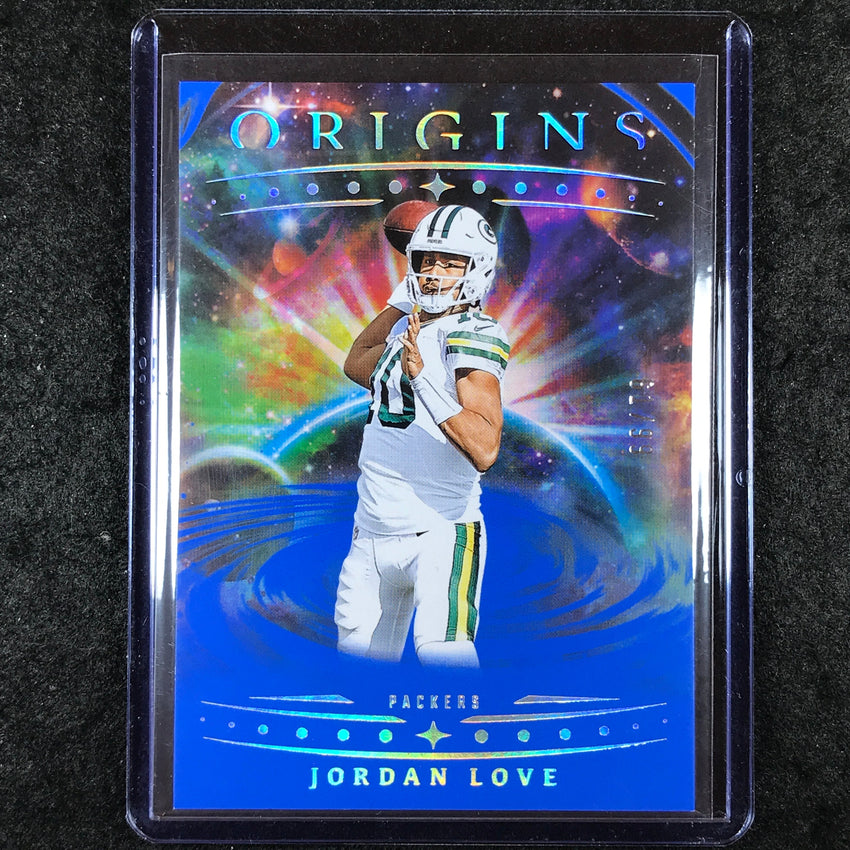 2025 Origins Football JORDAN LOVE Base Blue 61/99 #79