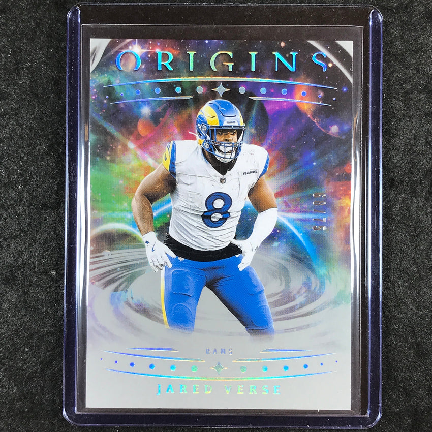 2025 Origins Football JARED VERSE Base Silver 68/75 #26