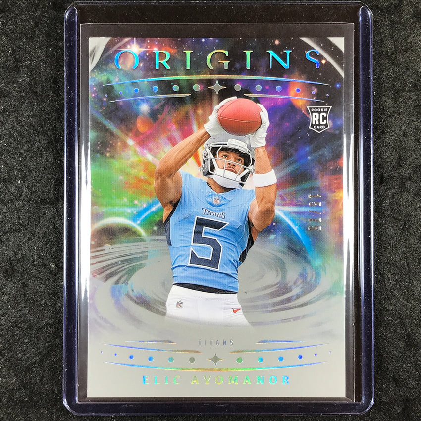 2025 Origins Football ELIC AYOMANOR Rookie Base Silver 15/75 #108