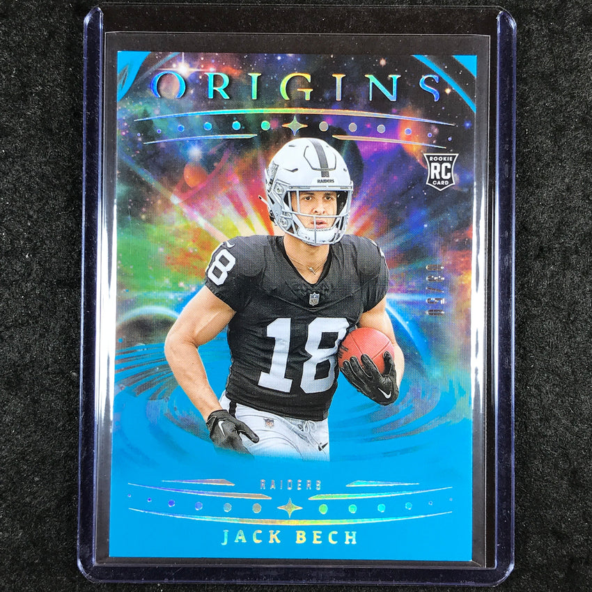 2025 Origins Football JACK BECH Rookie Base Turquoise 3/50 #124