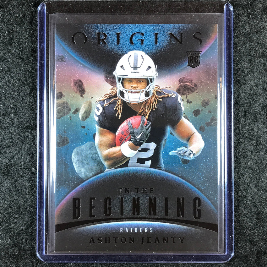 2025 Origins Football ASHTON JEANTY In The Beginning Rookie SSP #11