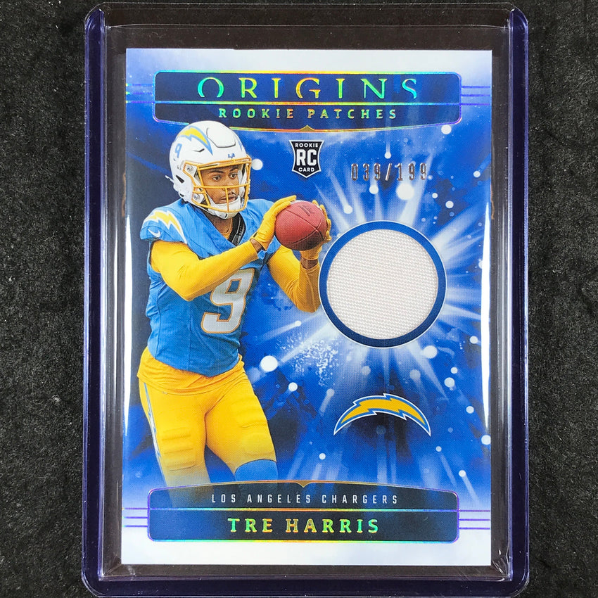 2025 Origins Football TRE HARRIS Rookie Patches Relic 39/199