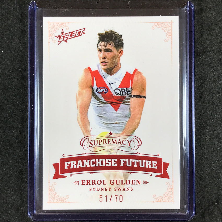 2024 Select AFL Supremacy ERROL GULDEN Franchise Future 51/70 #31