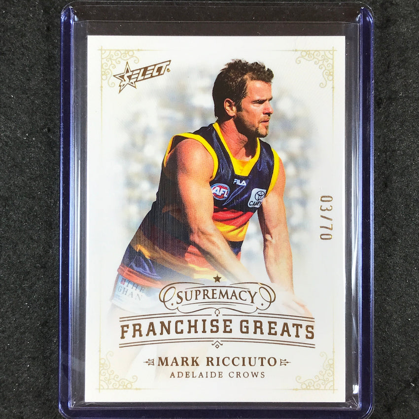 2024 Select AFL Supremacy MARK RICCIUTO Franchise Greats 3/70 #2