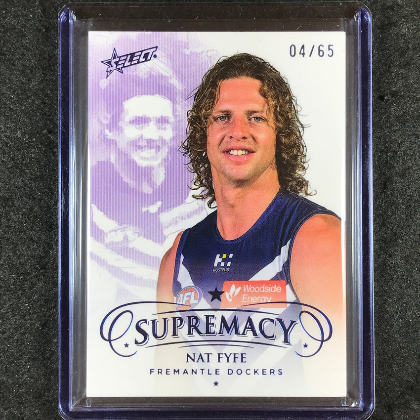 2024 Select AFL Supremacy NAT FYFE Blue Portrait 4/65 #49
