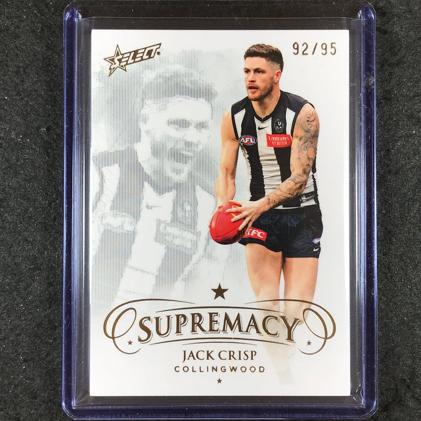 2024 Select AFL Supremacy JACK CRISP Gold 92/95 #28