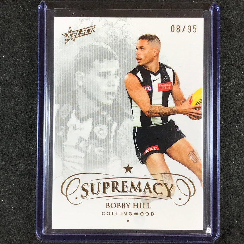2024 Select AFL Supremacy BOBBY HILL Gold 8/95 #32