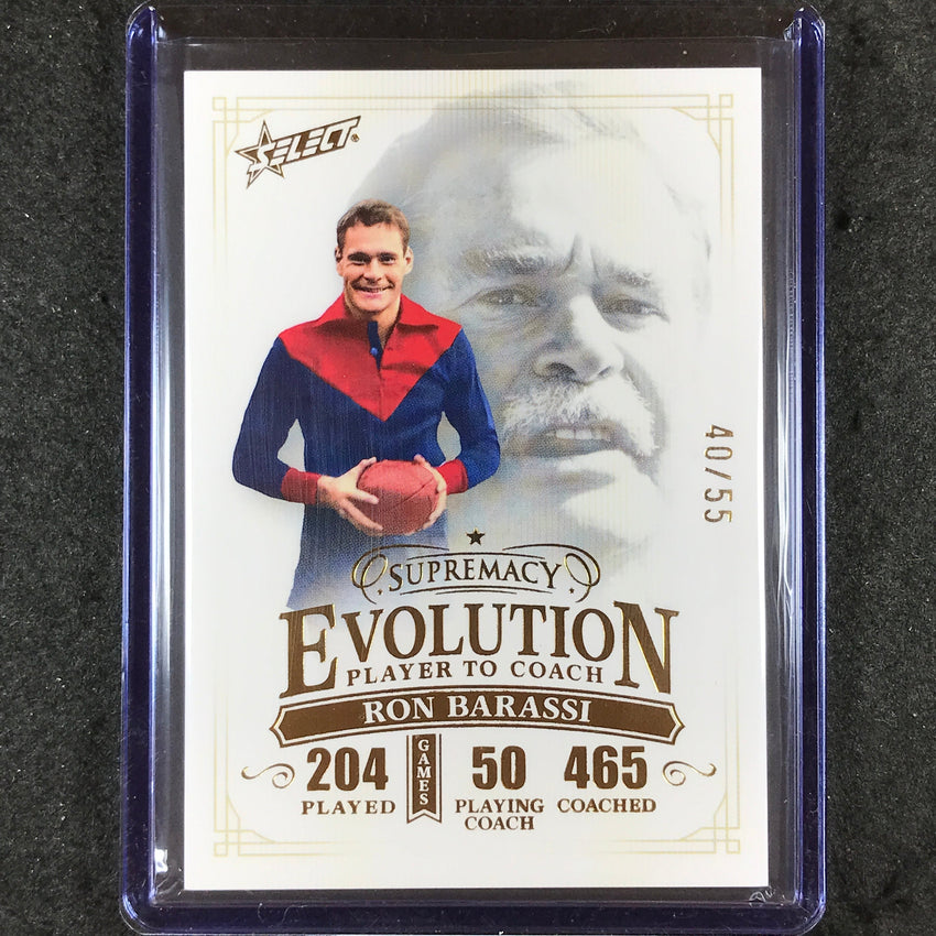 2024 Select AFL Supremacy RON BARASSI Evolution 40/55 #6