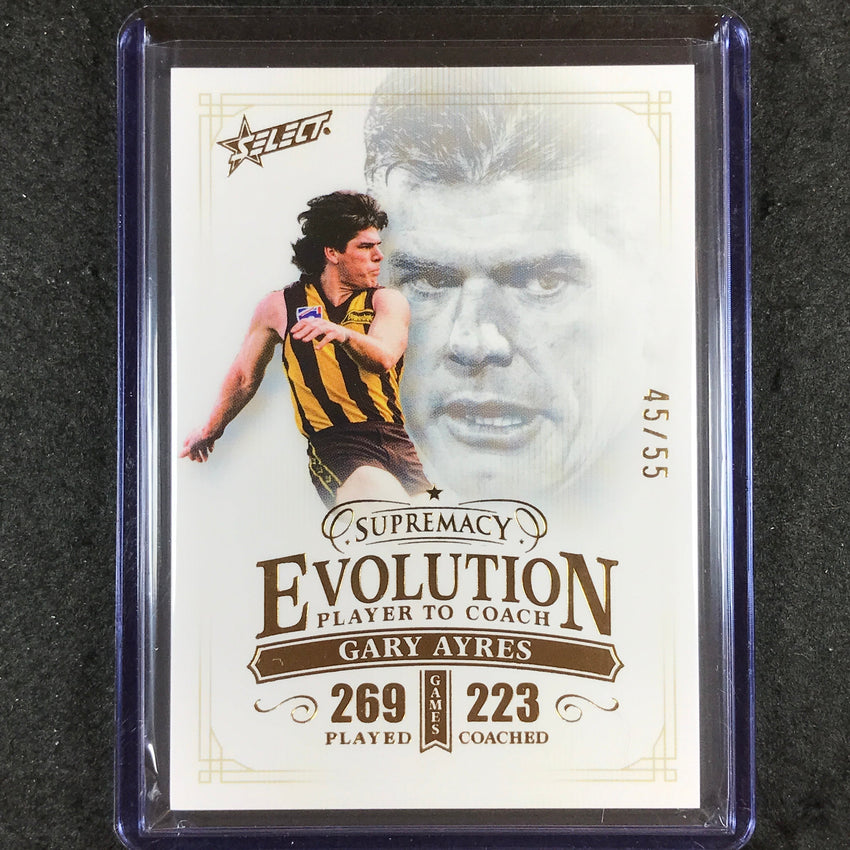 2024 Select AFL Supremacy GARY AYRES Evolution 45/55 #20
