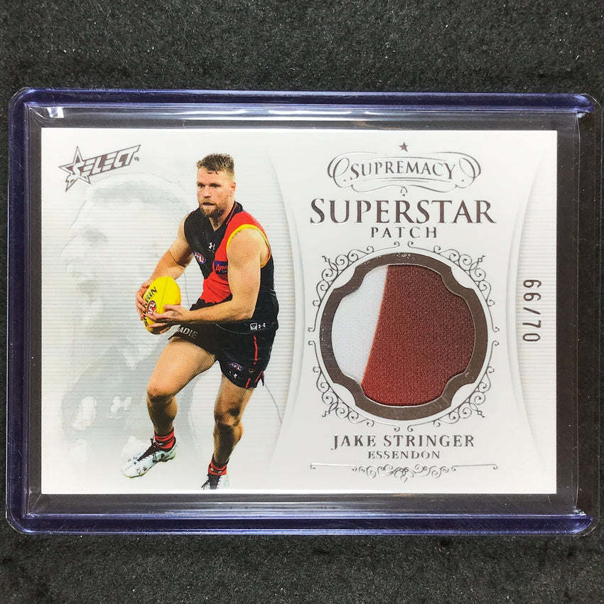 2024 Select AFL Supremacy JAKE STRINGER Superstar Patch 66/70 #10