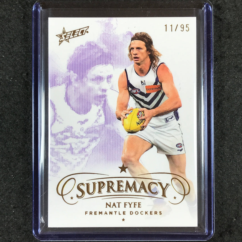 2024 Select AFL Supremacy NAT FYFE Gold 11/95 #49