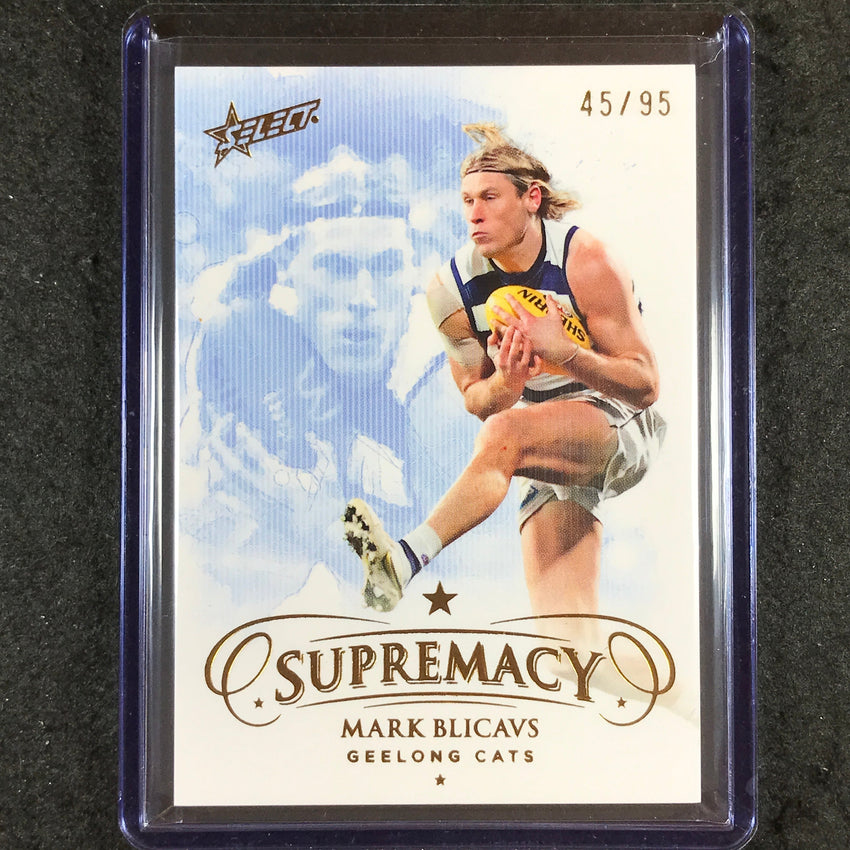 2024 Select AFL Supremacy MARK BLICAVS Gold 45/95 #55