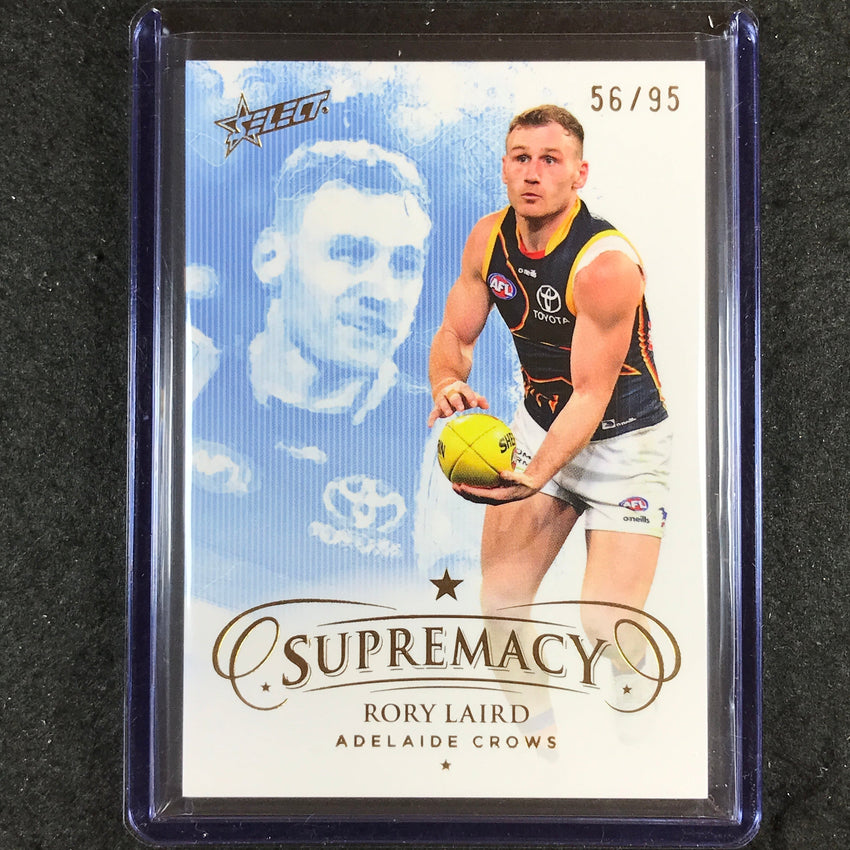 2024 Select AFL Supremacy RORY LAIRD Gold 56/95 #4