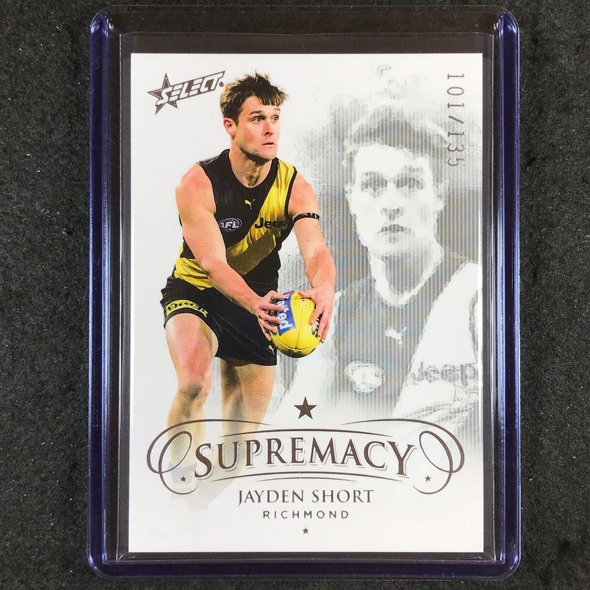 2021 Select AFL Supremacy JAYDEN SHORT Base Silver 101/135 #83