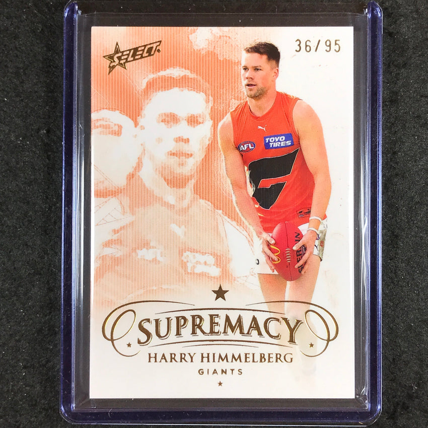 2024 Select AFL Supremacy HARRY HIMMELBERG Gold 36/95 #68
