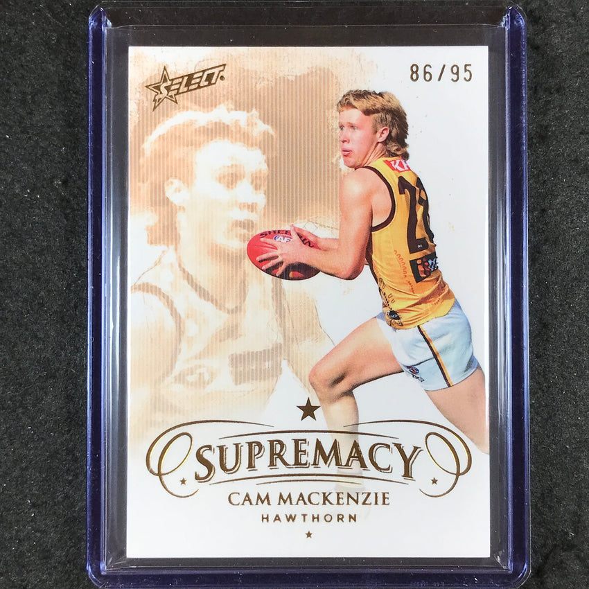 2024 Select AFL Supremacy CAM MACKENZIE Gold 86/95 #86