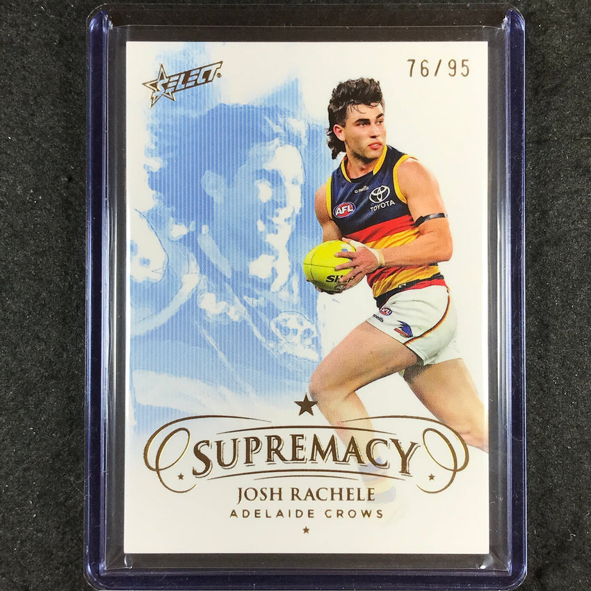 2024 Select AFL Supremacy JOSH RACHELE Gold 76/95 #6