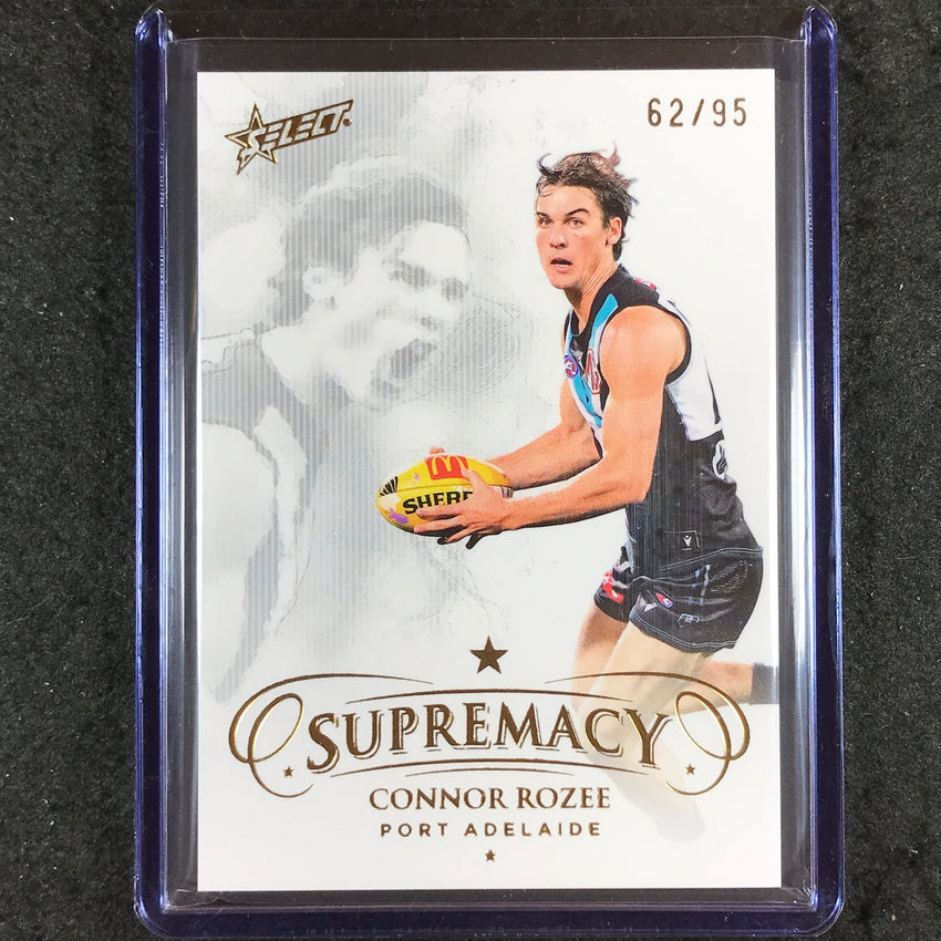 2024 Select AFL Supremacy CONNOR ROZEE Gold 62/95 #116