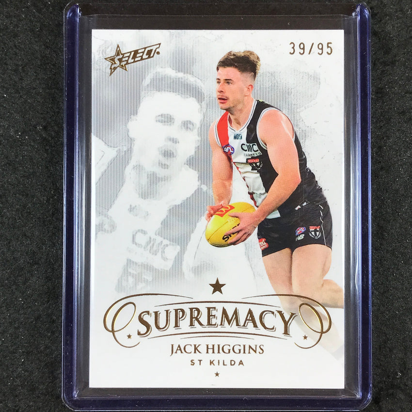 2024 Select AFL Supremacy JACK HIGGINS Gold 39/95 #127