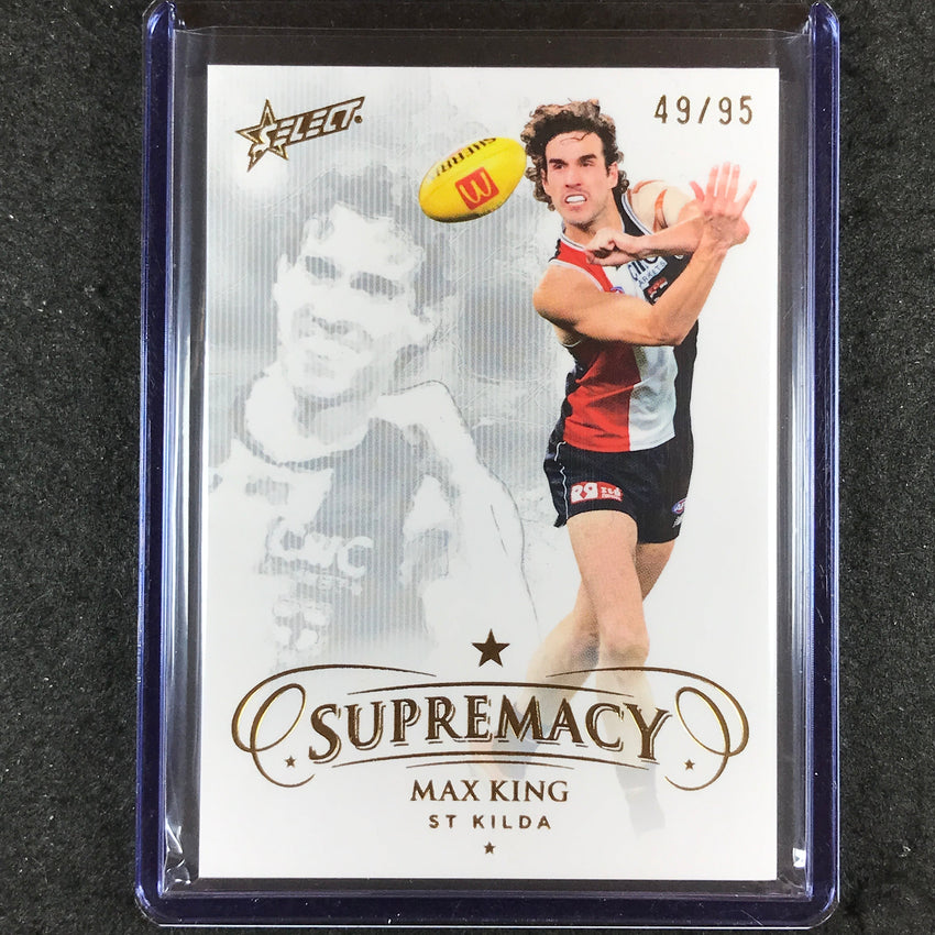 2024 Select AFL Supremacy MAX KING Gold 49/95 #128