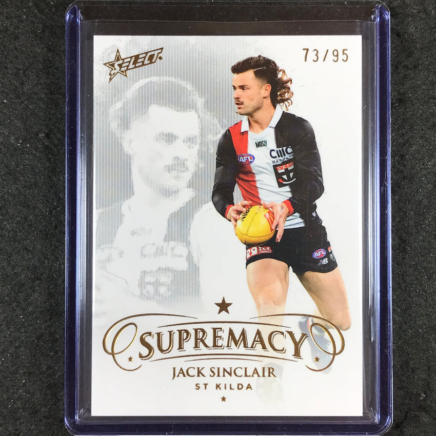 2024 Select AFL Supremacy JACK SINCLAIR Gold 73/95 #132