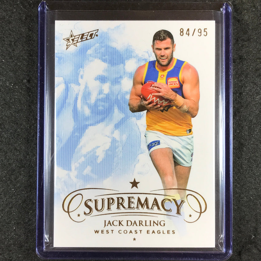 2024 Select AFL Supremacy JACK DARLING Gold 84/95 #147