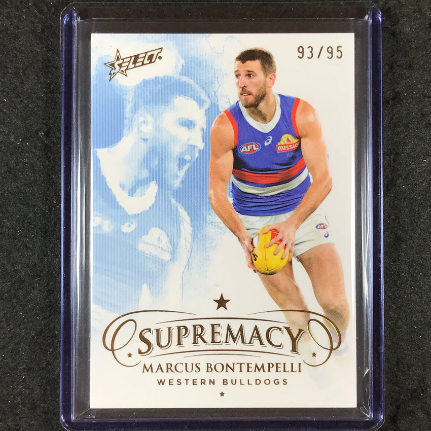 2024 Select AFL Supremacy MARCUS BONTEMPELLI Gold 93/95 #154