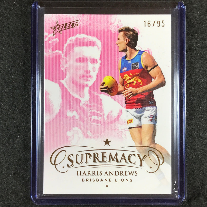 2024 Select AFL Supremacy HARRIS ANDREWS Gold 16/95 #10