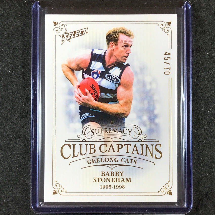 2024 Select AFL Supremacy BARRY STONEHAM Club Captains 45/70 #27