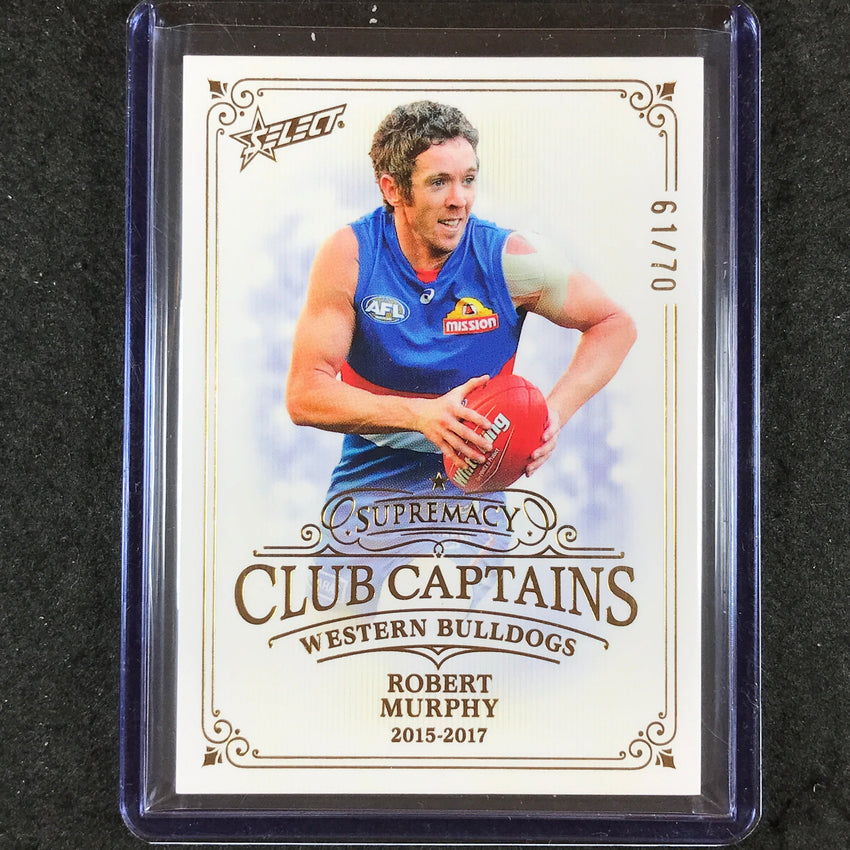 2024 Select AFL Supremacy ROBERT MURPHY Club Captains 61/70 #70