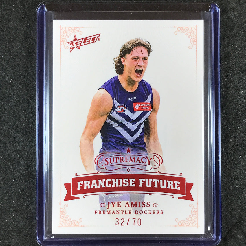 2024 Select AFL Supremacy JYE AMISS Franchise Future 32/70 #11