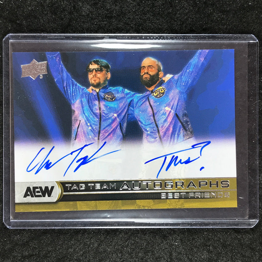2025 AEW SP Game Used TAYLOR BERETTA 2024 Update Tag Team Autos Best Friends #BF