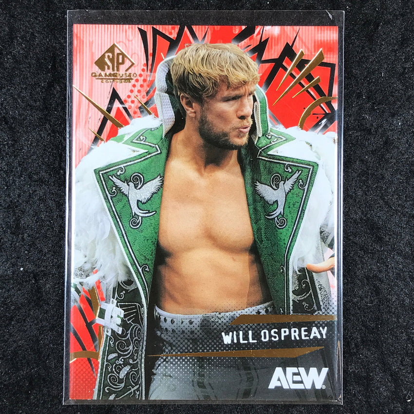 2025 AEW SP Game Used WILL OSPREAY Base Red #77