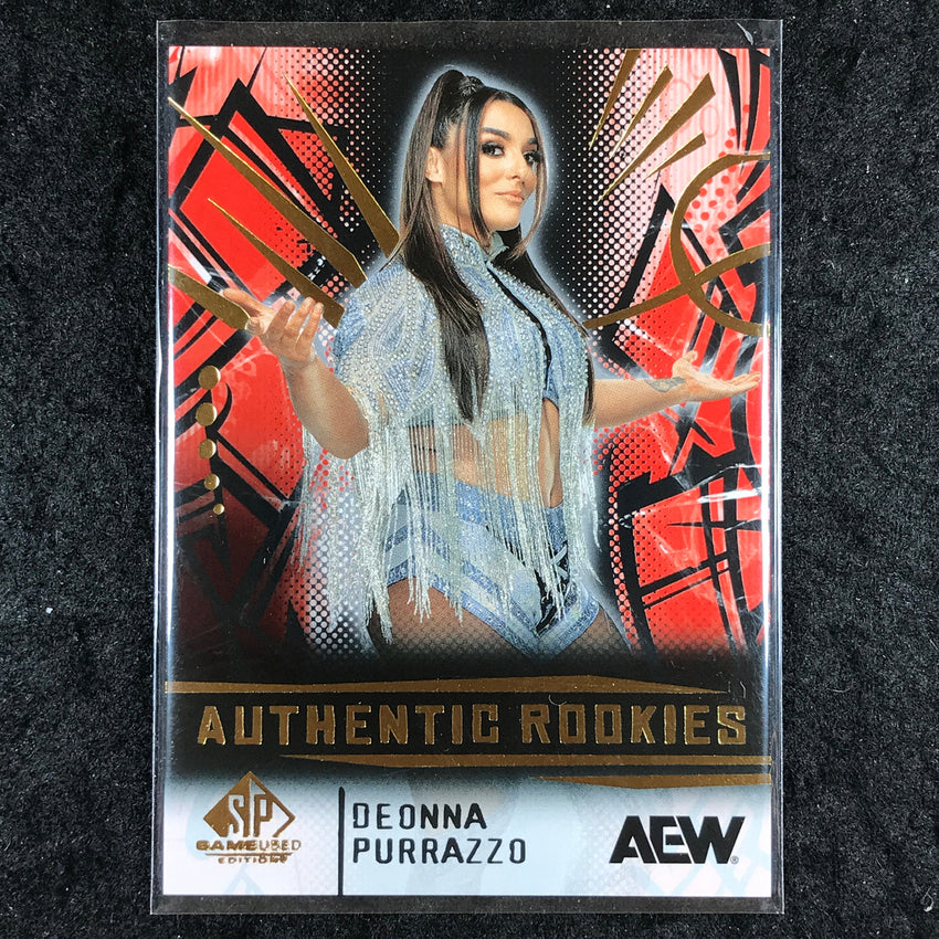 2025 AEW SP Game Used DEONNA PURRAZZO Rookie Base Red #93