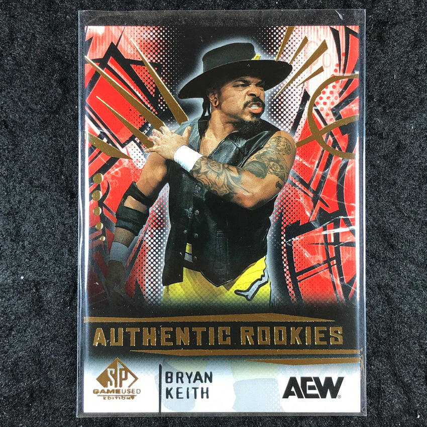 2025 AEW SP Game Used BRYAN KEITH Rookie Base Red #94