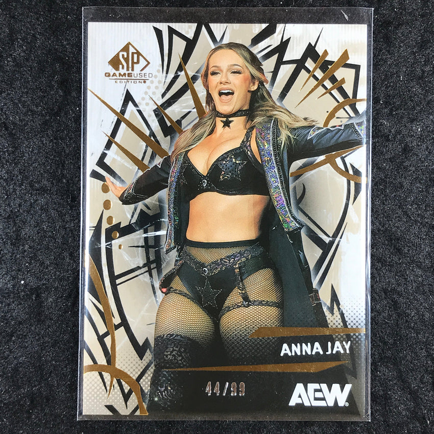 2025 AEW SP Game Used ANNA JAY Base Gold 44/99 #1